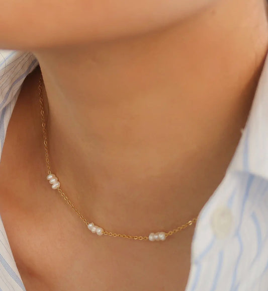 Petite Pearl Necklace