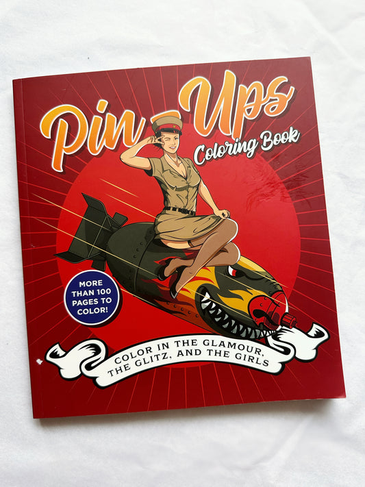 Pin Ups Coloring Book