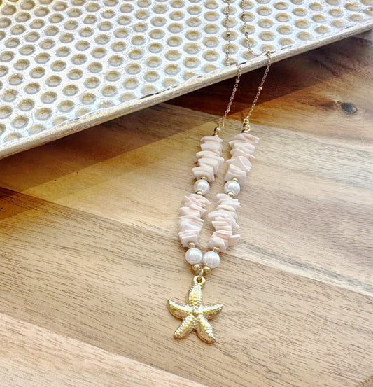 Shell Star Necklace